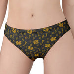Tyrannosaurus Dino Fossil Pattern Print Women's Panties