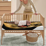 Tyrannosaurus Rex Head Print Baby Crib Sheet