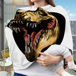 Tyrannosaurus Rex Head Print Baby Seat Cover
