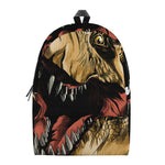 Tyrannosaurus Rex Head Print Backpack