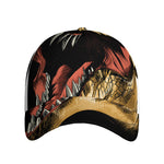 Tyrannosaurus Rex Head Print Baseball Cap