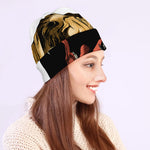 Tyrannosaurus Rex Head Print Beanie