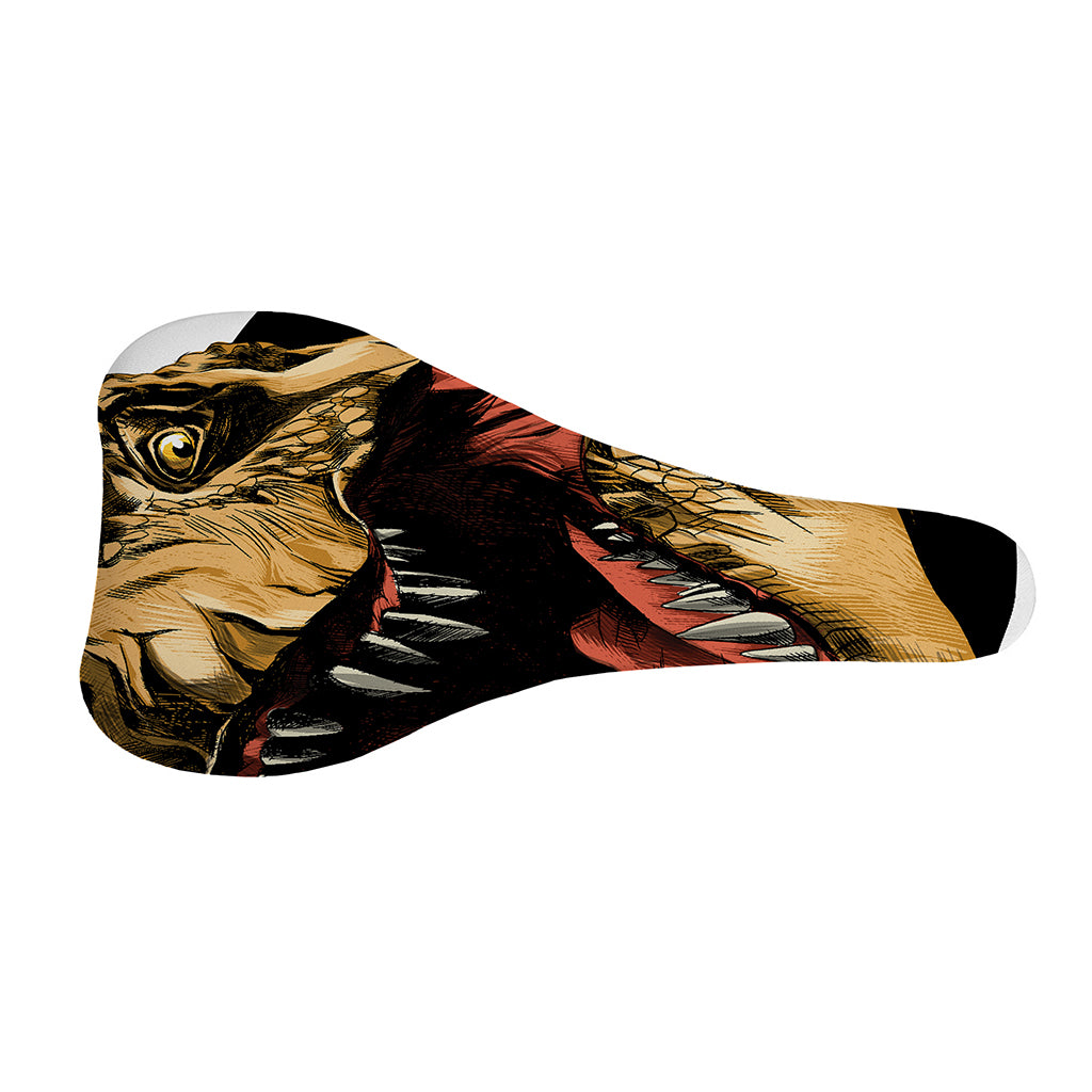 Tyrannosaurus Rex Head Print Bicycle Seat Cover