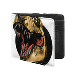 Tyrannosaurus Rex Head Print Bifold Wallet