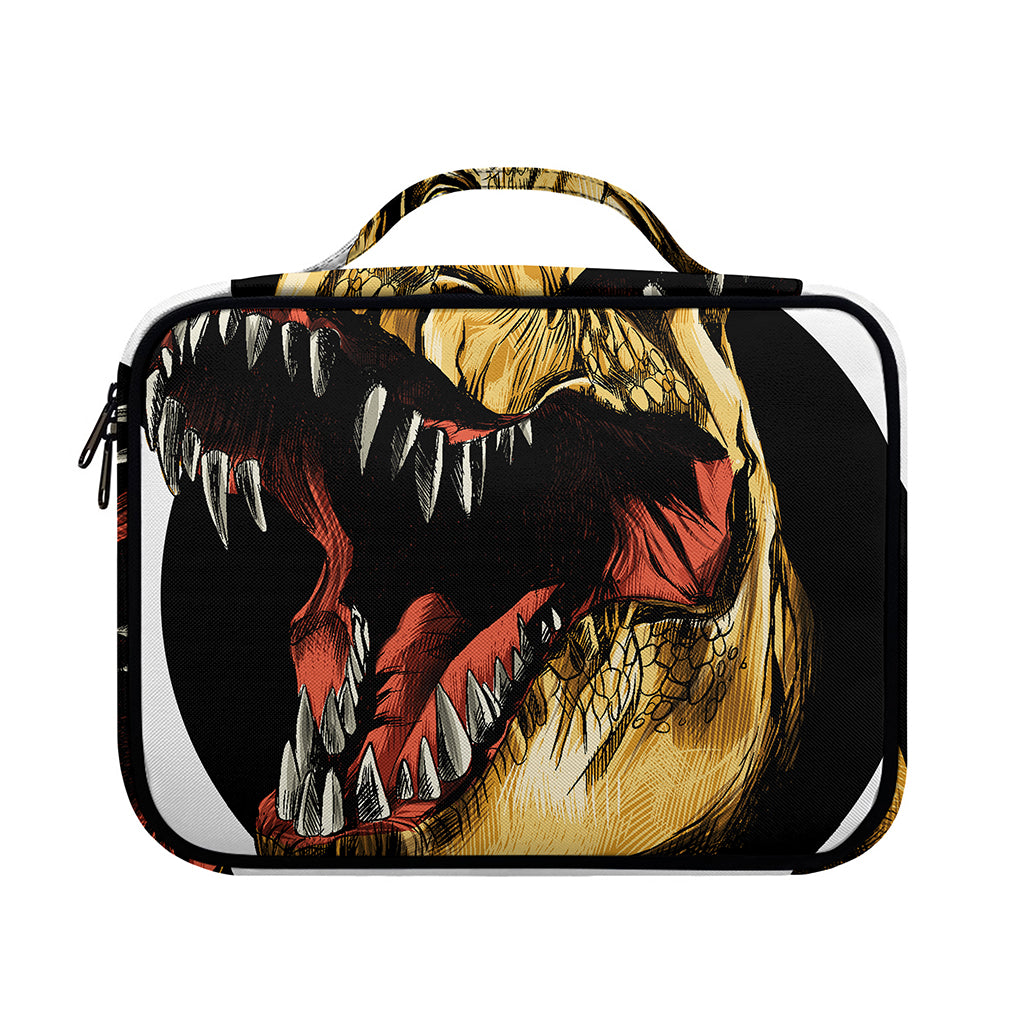 Tyrannosaurus Rex Head Print Briefcase Bible Bag