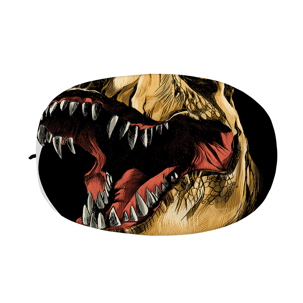 Tyrannosaurus Rex Head Print Car Side Mirror Covers