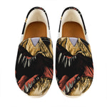 Tyrannosaurus Rex Head Print Casual Shoes