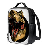 Tyrannosaurus Rex Head Print Crossbody Lunch Bag