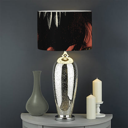 Tyrannosaurus Rex Head Print Drum Lamp Shade