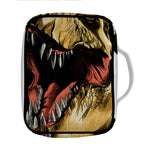 Tyrannosaurus Rex Head Print Front Pocket Bible Bag