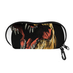 Tyrannosaurus Rex Head Print Glasses Case