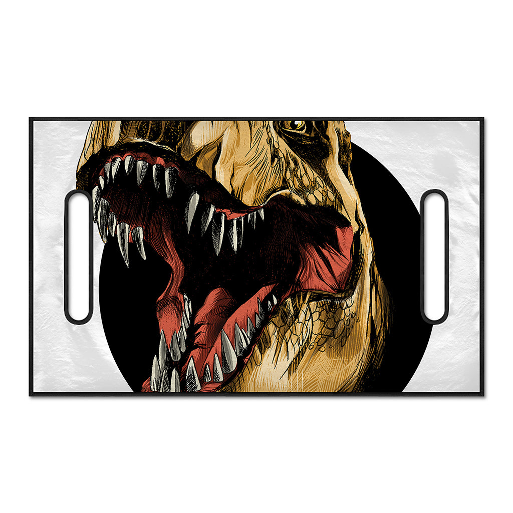 Tyrannosaurus Rex Head Print Golf Cart Seat Cover