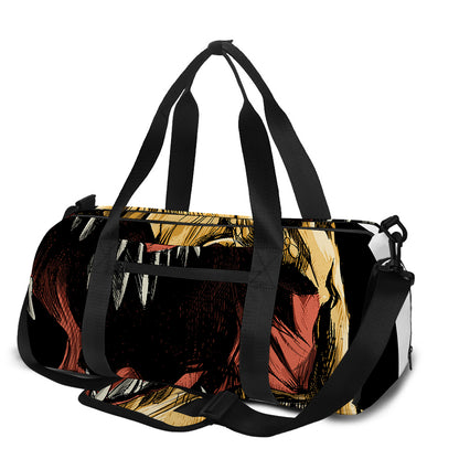 Tyrannosaurus Rex Head Print Gym Bag