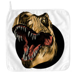 Tyrannosaurus Rex Head Print Hand Towel