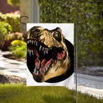 Tyrannosaurus Rex Head Print House Flag