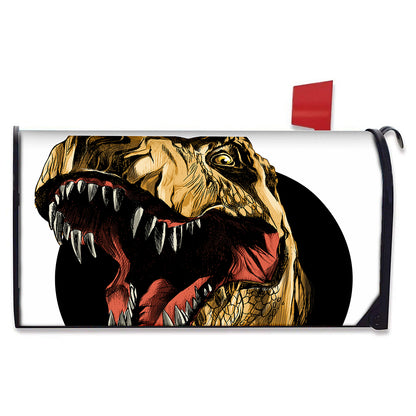 Tyrannosaurus Rex Head Print Mailbox Cover