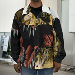 Tyrannosaurus Rex Head Print Men's Shirt Jacket