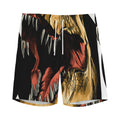 Tyrannosaurus Rex Head Print Men's Athletic Shorts