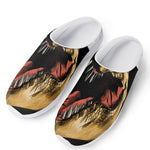 Tyrannosaurus Rex Head Print Mesh Casual Shoes