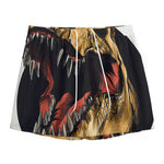 Tyrannosaurus Rex Head Print Mesh Shorts