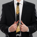 Tyrannosaurus Rex Head Print Necktie