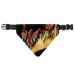 Tyrannosaurus Rex Head Print Over The Collar Dog Bandana
