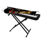Tyrannosaurus Rex Head Print Piano Keyboard Cover