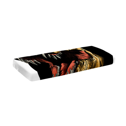 Tyrannosaurus Rex Head Print Piano Keyboard Cover