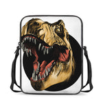 Tyrannosaurus Rex Head Print Rectangular Crossbody Bag