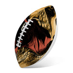 Tyrannosaurus Rex Head Print Rugby Ball