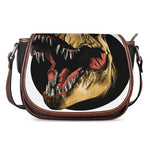 Tyrannosaurus Rex Head Print Saddle Bag