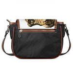 Tyrannosaurus Rex Head Print Saddle Bag