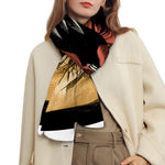 Tyrannosaurus Rex Head Print Scarf