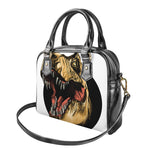 Tyrannosaurus Rex Head Print Shoulder Handbag
