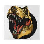Tyrannosaurus Rex Head Print Silk Bandana