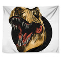 Tyrannosaurus Rex Head Print Tapestry
