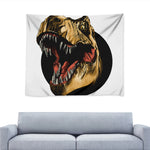 Tyrannosaurus Rex Head Print Tapestry