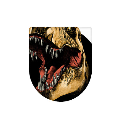 Tyrannosaurus Rex Head Print Toilet Lid Cover