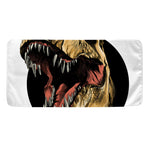 Tyrannosaurus Rex Head Print Towel