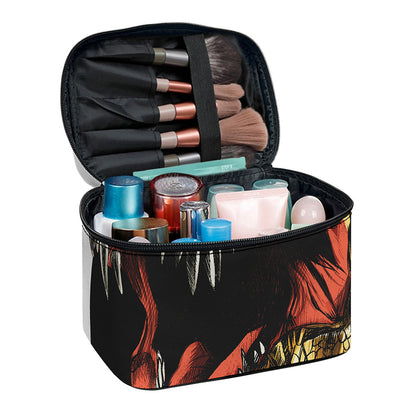 Tyrannosaurus Rex Head Print Travel Makeup Bag