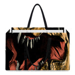Tyrannosaurus Rex Head Print Utility Tote Bag