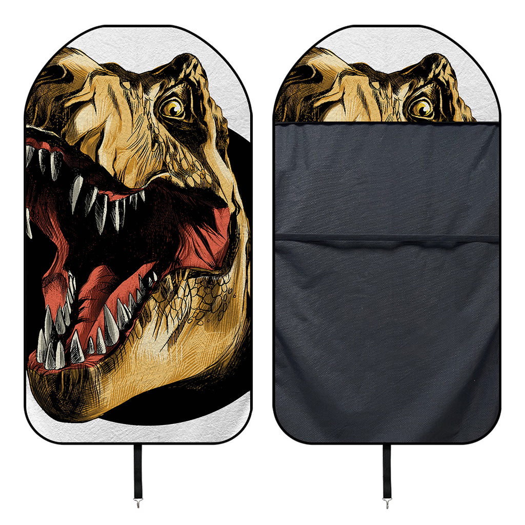 Tyrannosaurus Rex Head Print Waterproof Car Seat Cover