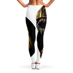 Tyrannosaurus Rex Head Print Women's Leggings