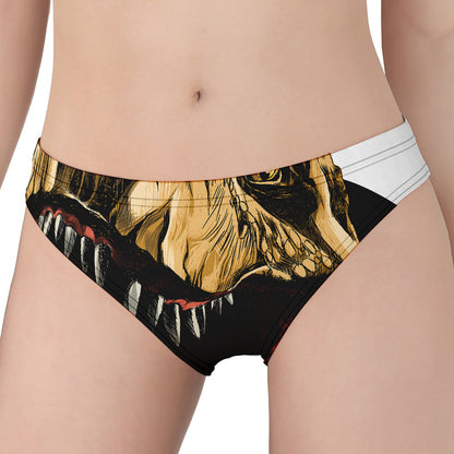 Tyrannosaurus Rex Head Print Women's Panties