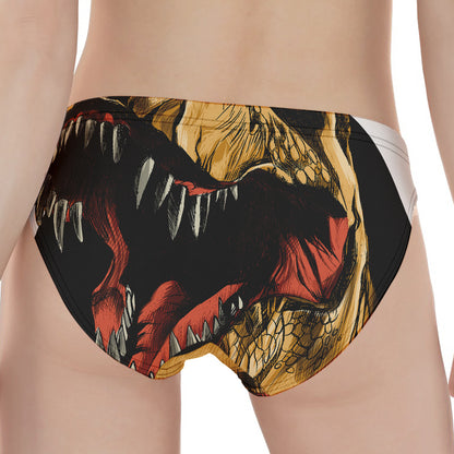 Tyrannosaurus Rex Head Print Women's Panties