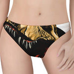 Tyrannosaurus Rex Head Print Women's Thong