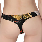 Tyrannosaurus Rex Head Print Women's Thong