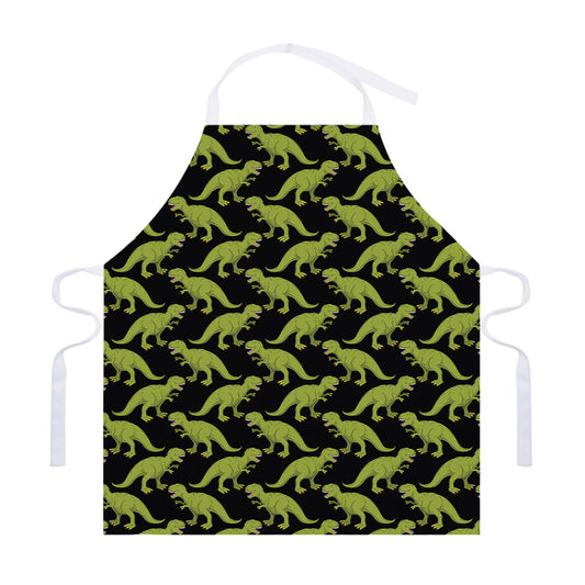 Tyrannosaurus Rex Pattern Print Adjustable Apron