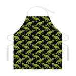 Tyrannosaurus Rex Pattern Print Adjustable Apron