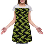 Tyrannosaurus Rex Pattern Print Adjustable Apron